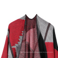 Fashion Women's Vintage Pattern Open Front Poncho Cape Shawl